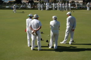 flat green bowls